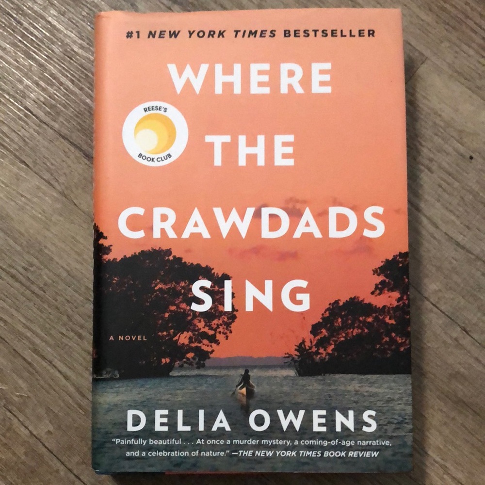 Where the Crawdads Sing hardback book Delia Owens